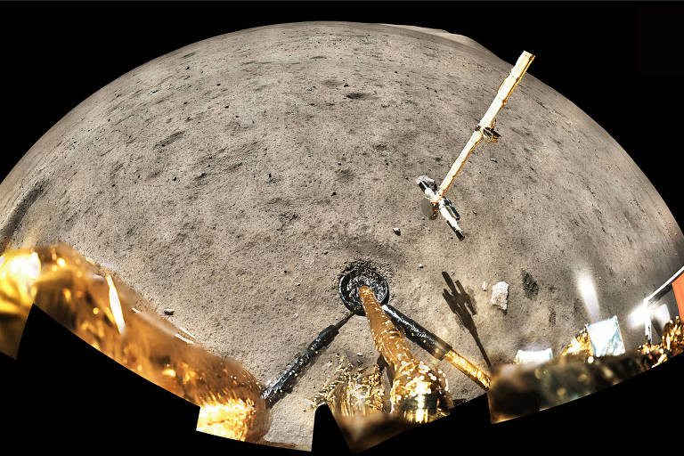 Sonda chinesa detecta água na superfície da Lua