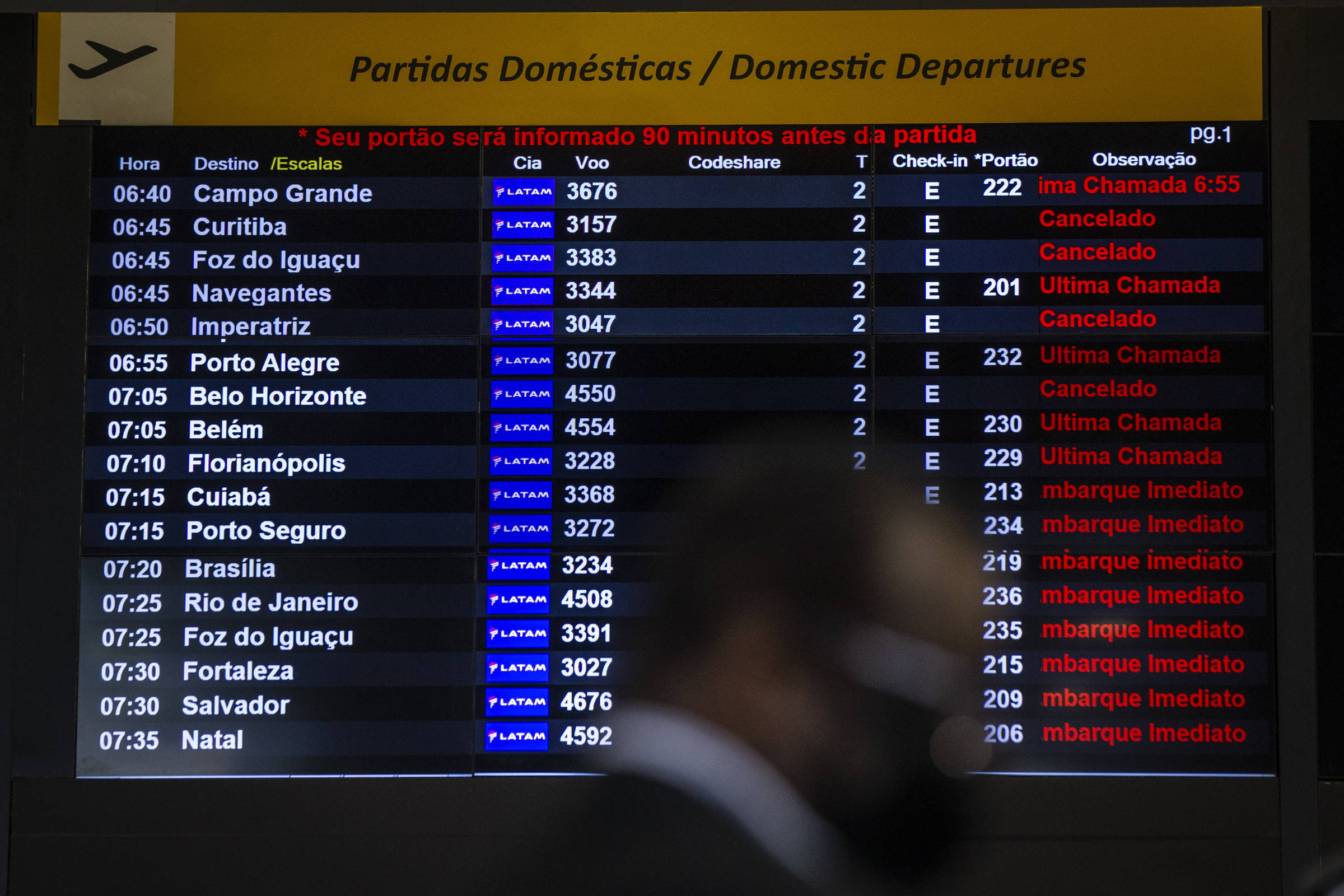 Seu voo foi cancelado? Veja quais são seus direitos - 12/01/2022 - Mercado  - Folha