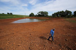 Drought affects produtions in Rio Grande do Sul state