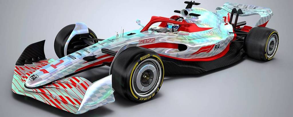Carro da F1 para a temporada de 2022