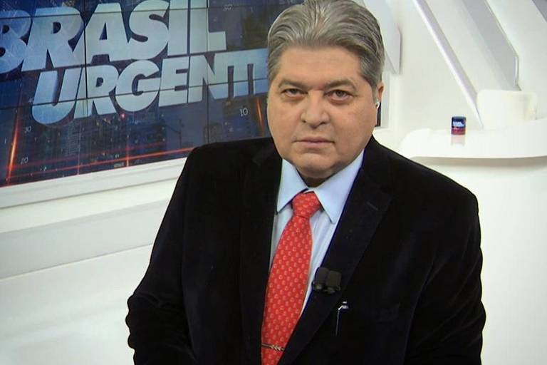 O apresentador de TV José Luiz Datena 