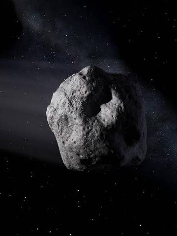 O asteroide 2002 NN4 passou pela Terra na madrugada deste sábado, por volta das 00h20