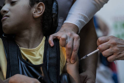 Cidade de São Paulo abre xepa de vacina para crianças