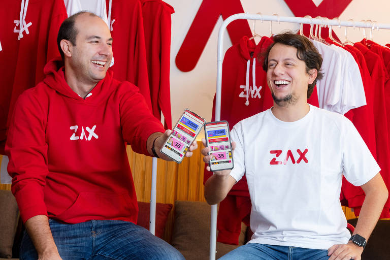 Bruno Ballardie (à esquerda) e Fernando Zanatta, fundadores da Zax