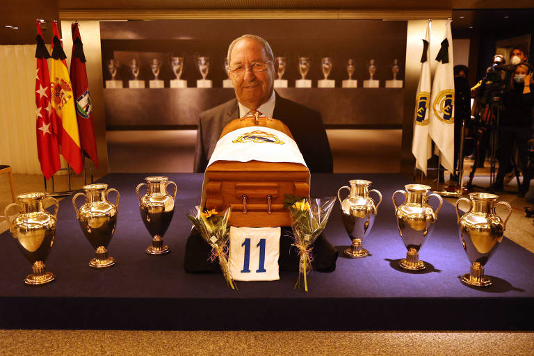 Francisco "Paco" Gento morreu em 2022, aos 88 anos. Ídolo do Real Madrid era até então o único com seis títulos da Champions League como jogador.