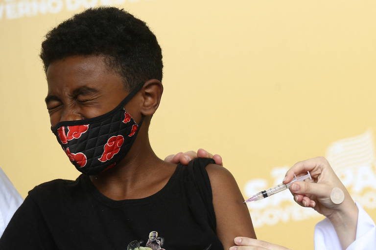 Prefeitura de SP começa a vacinar crianças de 5 a 11 anos sem comorbidades neste sábado