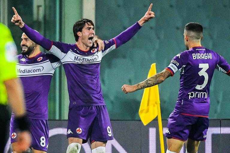 O sérvio Dusan Vlahovic é a grande estrela da Fiorentina hoje e atrai olhares da Premier League