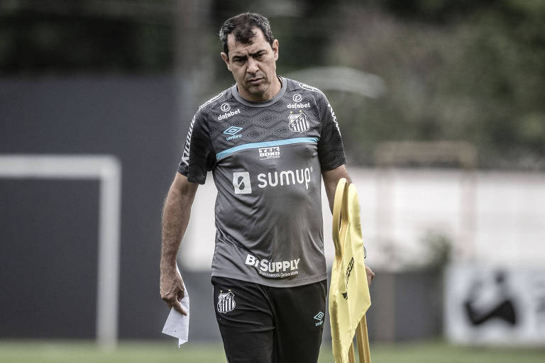 Fábio Carille inicia uma nova temporada à frente do Santos