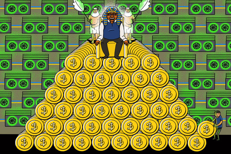 Garçom, pastor, faraó: a vida do suspeito de criar um império de pirâmides de bitcoin