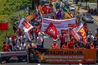 Manifestação marca 10 anos de despejo da ocupação do Pinheirinho