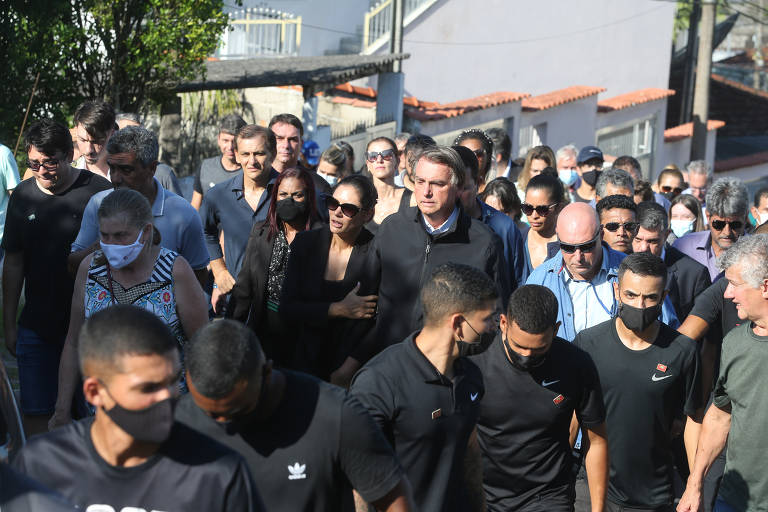 Bolsonaro em Eldorado, no interior paulista, para velório e enterro da mãe, Olinda Bolsonaro 