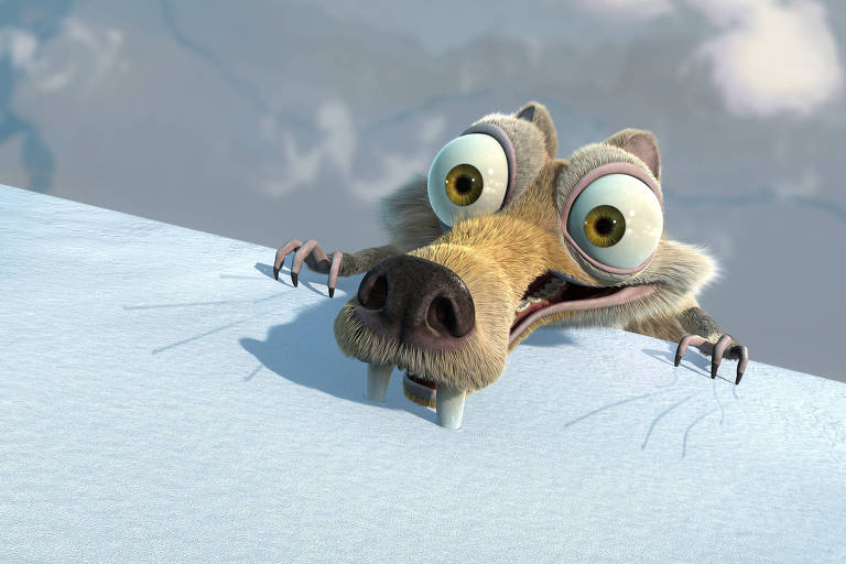 Scrat em cena de 'A Era do Gelo 2'