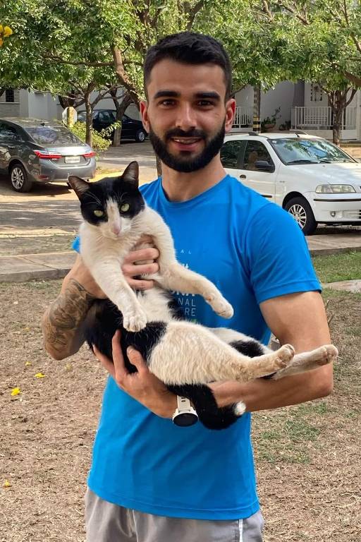 Frajola é reconhecido como primeiro gato comunitário em condomínio de Campo Grande (MS)