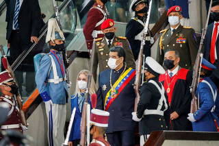 Venezuela's President Maduro attends ceremony marking opening of the new court term, in Caracas