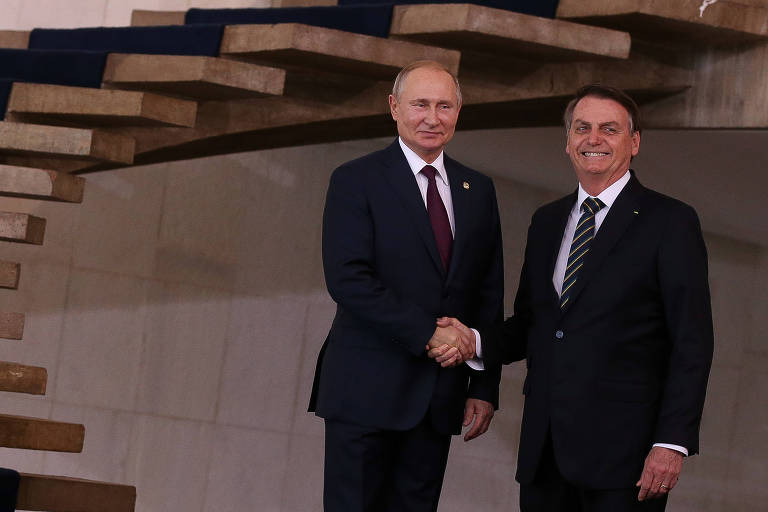 EUA dizem que Bolsonaro tem 'responsabilidade' de confrontar Putin sobre Ucrânia
