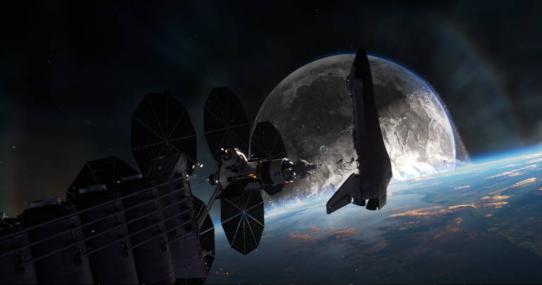 'Moonfall' imagina lua em rota de colisão com a Terra