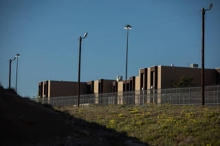 The Federal Correctional Institution in Big Spring, Texas, May 5, 2018. (Julia Robinson/The New York Times)