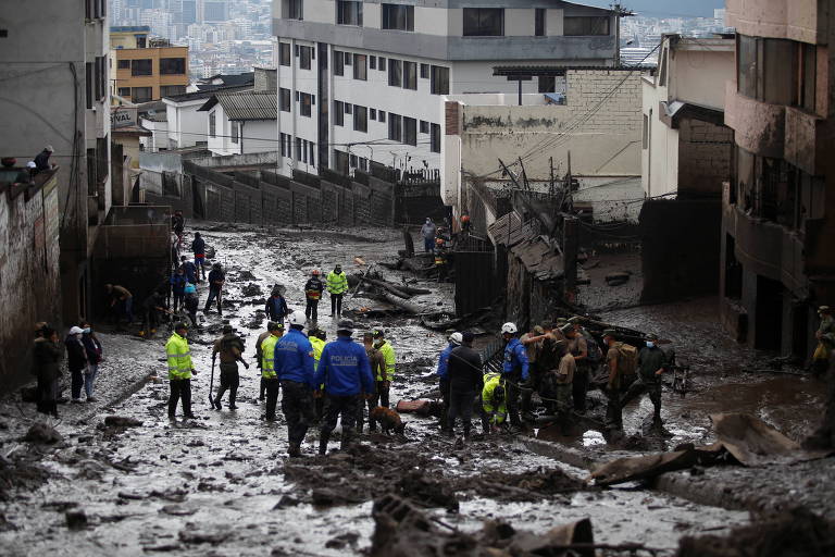 Chuva recorde em quase 20 anos no Equador deixa 22 mortos e 47 feridos