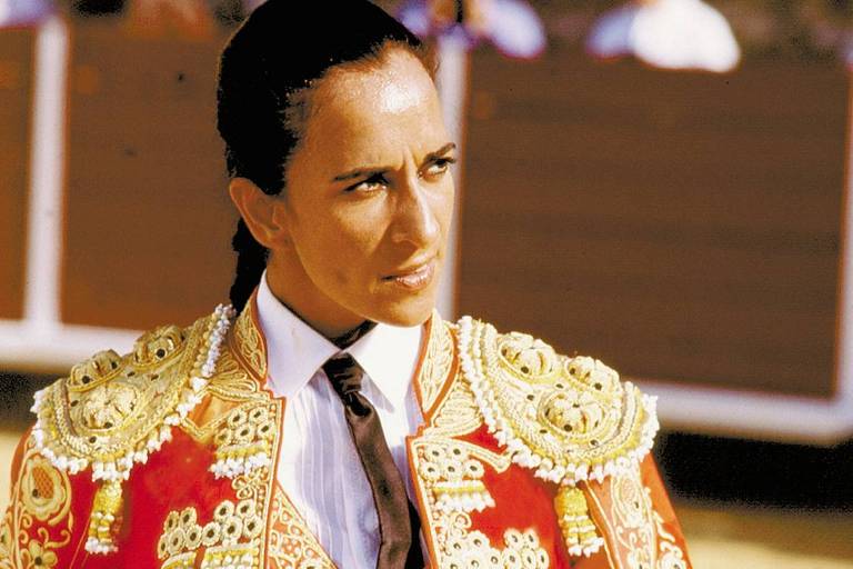 A atriz espanhola Rosario Flores, em cena de "Fale com Ela", de Pedro Almodóvar