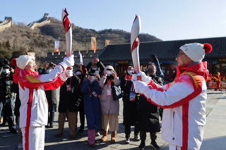 Olympics - Beijing 2022 Winter Olympic Games - Torch Relay