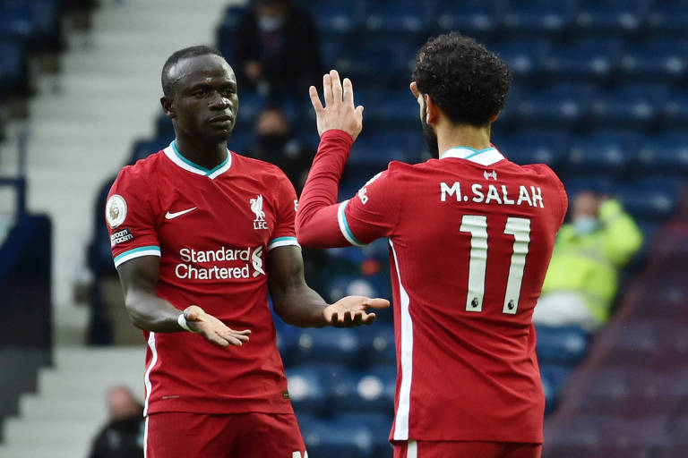 Mané e Salah são os protagonistas do Liverpool de Klopp