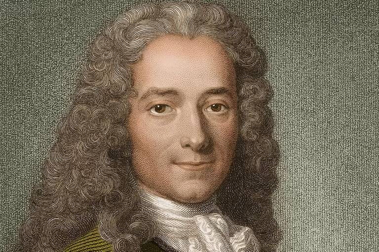 O escritor e filósofo Voltaire