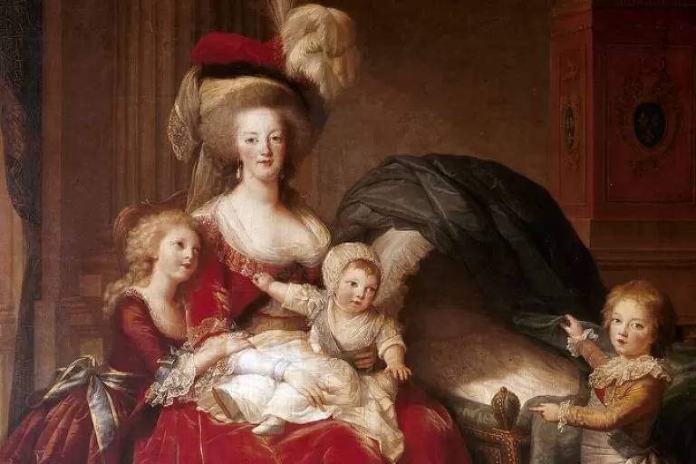 Maria Antonieta e seus filhos