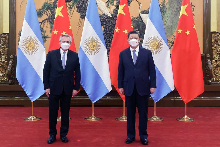'Se você fosse argentino, seria peronista', diz Fernández a Xi Jinping