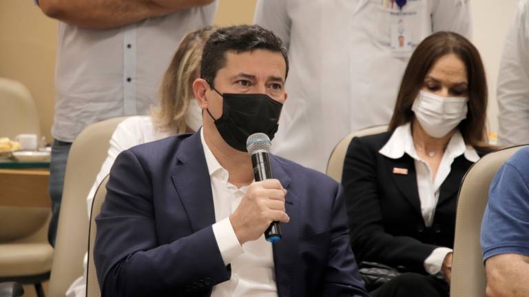 Sergio Moro inicia pré-campanha no interior de São Paulo e visita o Hospital de Base em São José do Rio Preto
