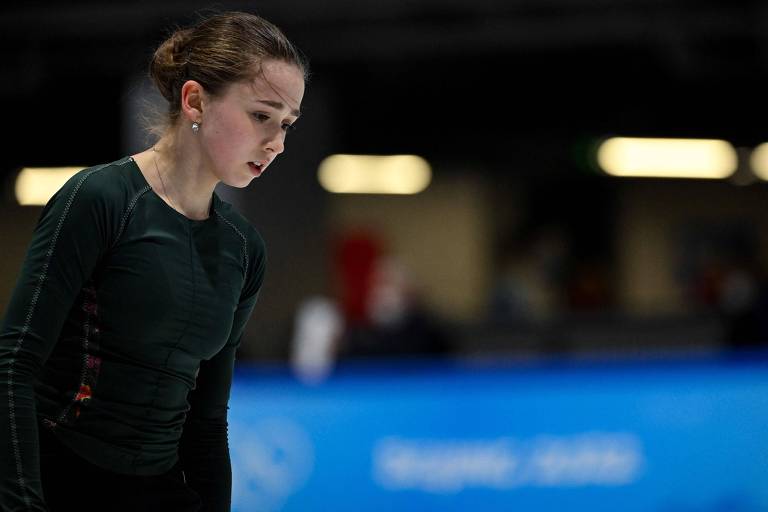 A patinadora russa Kamila  Valieva, 15 