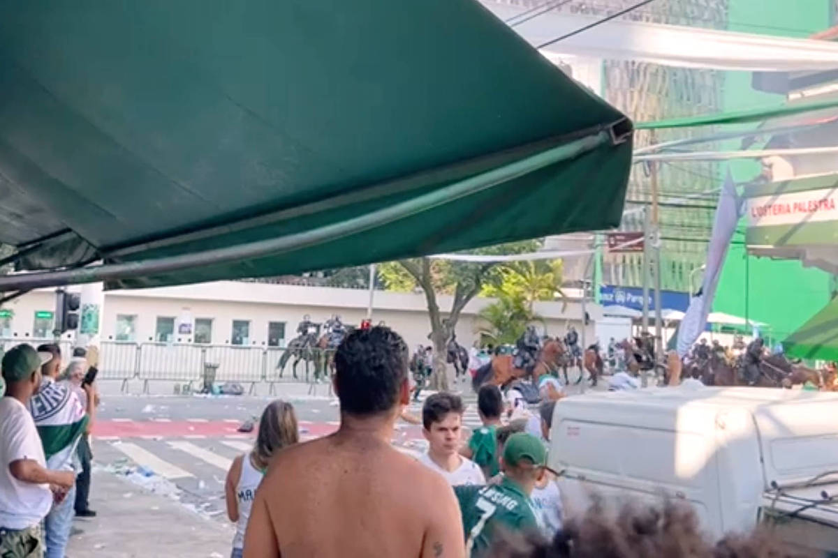 Morre torcedor do Palmeiras baleado em briga em frente ao Allianz