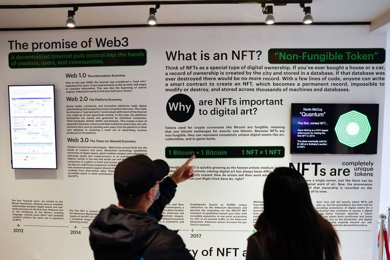 Plataforma suspende maior parte de vendas de NFTs por falsificações e plágio