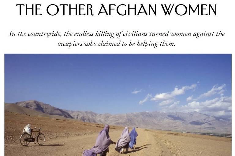 The New Yorker, sobre as 'outras mulheres afegãs'