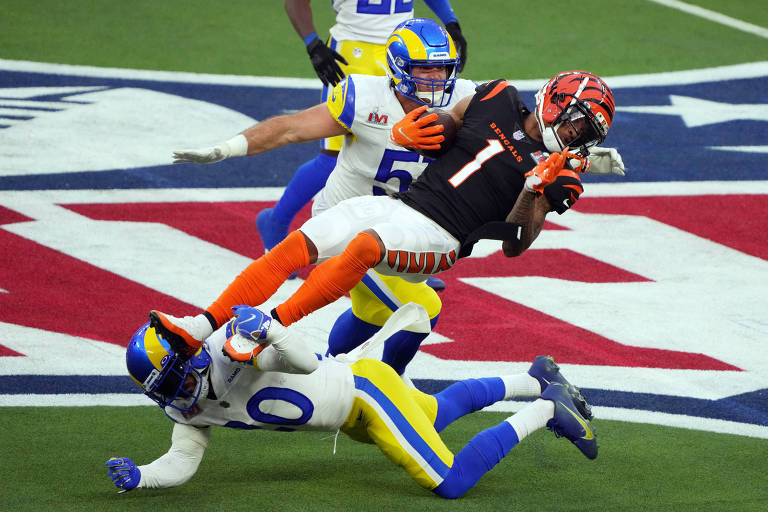 O Super Bowl entre Los Angeles Rams e Cincinnati Bengals
