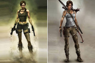 Comparação Tomb Raider 2008/2013