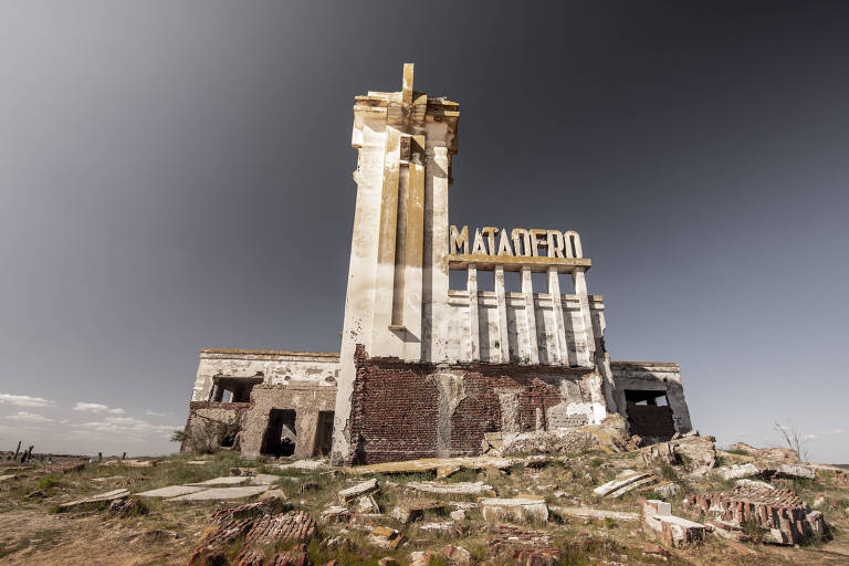Ruínas da cidade fantasma da Villa Epecuén, na Argentina