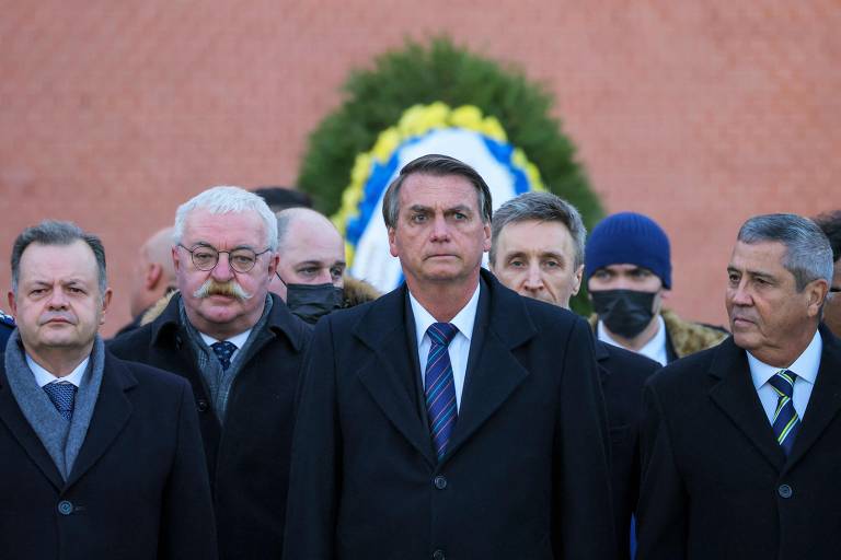 Somos solidários à Rússia”, diz Bolsonaro a Putin