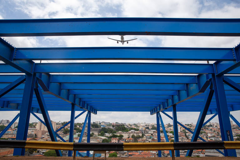 Novas áreas de escape no aeroporto de Congonhas (SP)