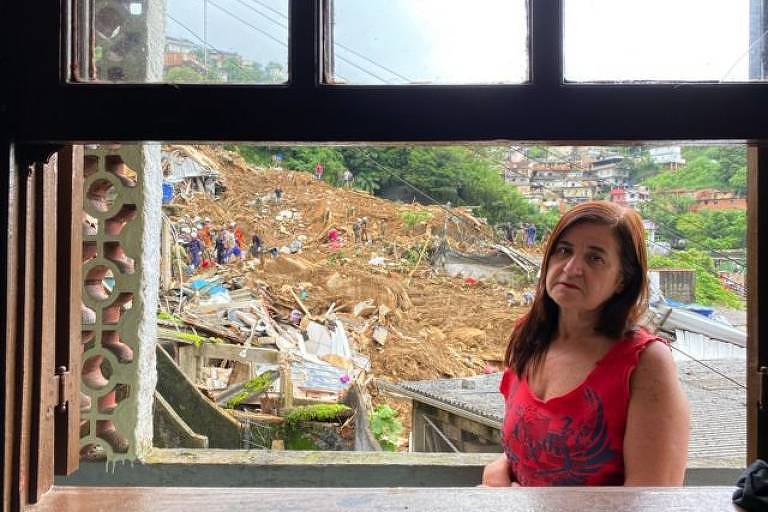 'Tenho fé que vou ficar na minha casa', diz moradora que escapou por pouco de deslizamento em Petrópolis