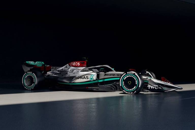 Mercedes apresentou o W13, seu modelo para a temporada 2022 da F1