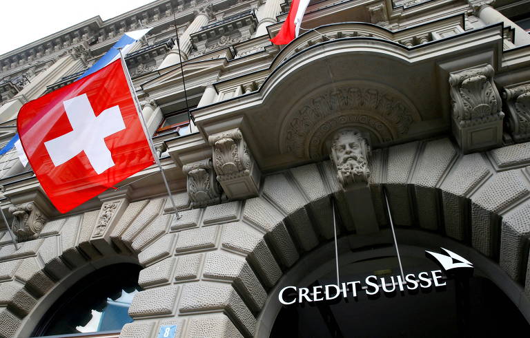 Sede do banco Credit Suisse em Zurique, na Suíça