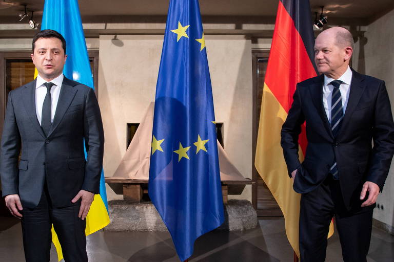 Scholz age na crise da Ucrânia para tentar abandonar imagem apagada na Alemanha e fora dela