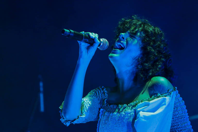 Show da cantora Céu no festival Radioca 2019, na Chácara Baluarte, em Salvador