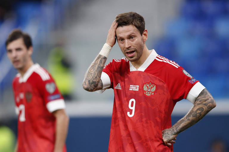 Seleção russa não poderá disputar a repescagem para o Mundial do Qatar