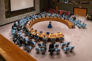 United Nations Security Council Meets In New York