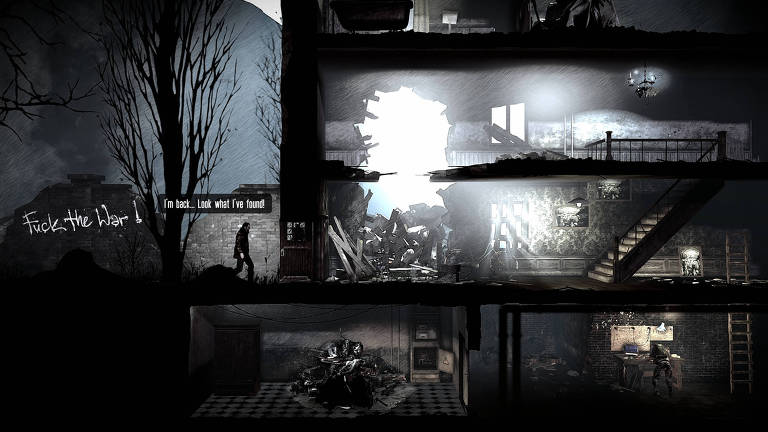 Imagem do jogo This War of Mine, da 11 bit Studios