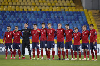 World Cup - UEFA Qualifiers - Group E - Belarus v Czech Republic