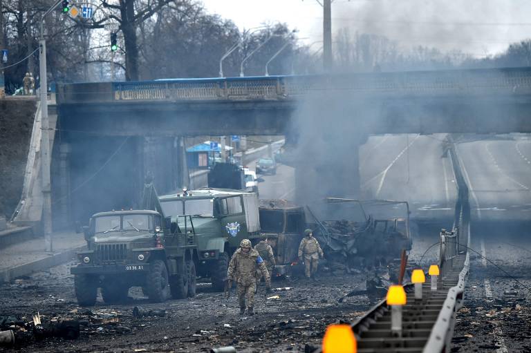 Ataques da Rússia às principais cidades ucranianas
