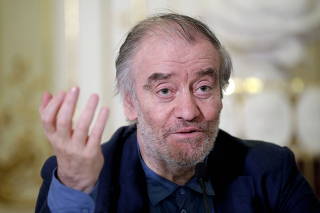 FILE PHOTO: Russian conductor Valery Gergiev attends a news conference in Vienna