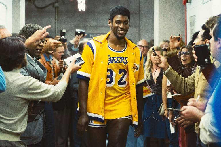 Quincy Isaiah interpreta Magic Johnson na série "Winning Time: The Rise of the Lakers Dynasty (Lakers: Hora de Vencer), da HBO